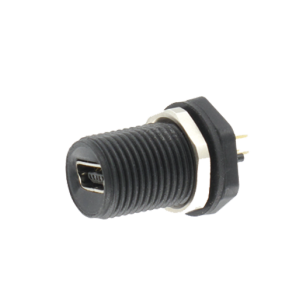 M12 Panel connector Mini-USB 2.0 Type B