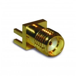 132322 - SMA End Launch Jack for 0.062 inch PCB, | Encitech