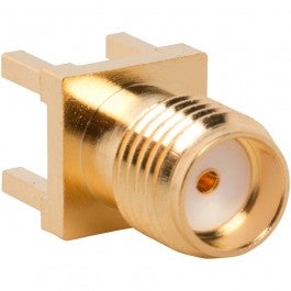 132134 - SMA Straight PCB Jack, Through Hole, 50 | Encitech